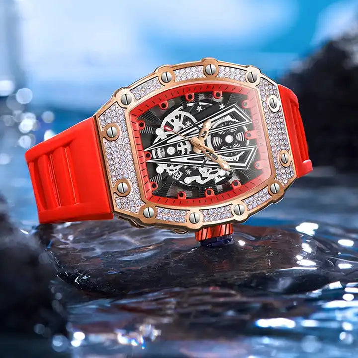 ONOLA Sir V Iced Quartz Watch