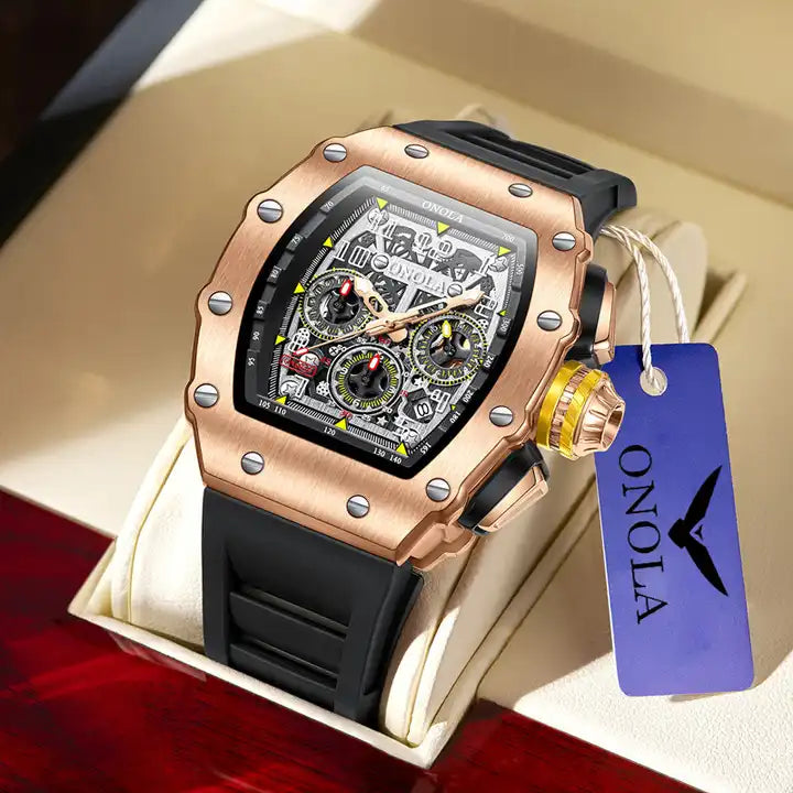 ONOLA Grande Prix Shanghai Quartz Chronograph Watch