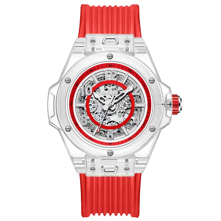 ONOLA Clear Series Plastic Transparent AUTOMATIC Watch