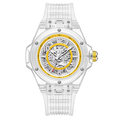 ONOLA Clear Series Plastic Transparent AUTOMATIC Watch