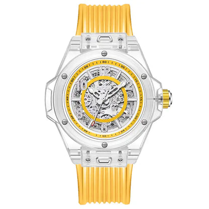 ONOLA Clear Series Plastic Transparent AUTOMATIC Watch