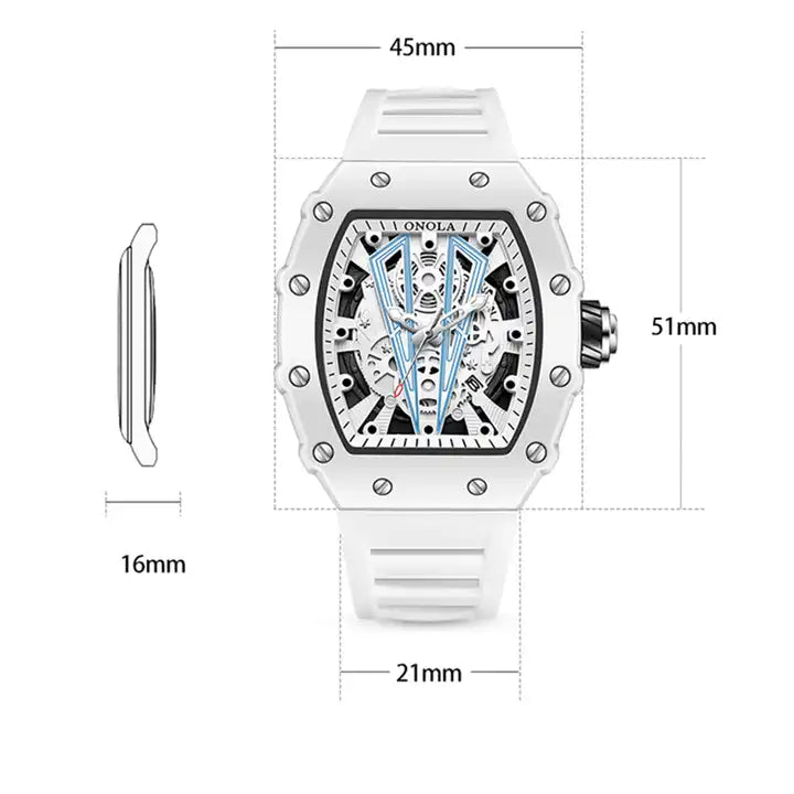 ONOLA Sir V Quartz Watch MILK