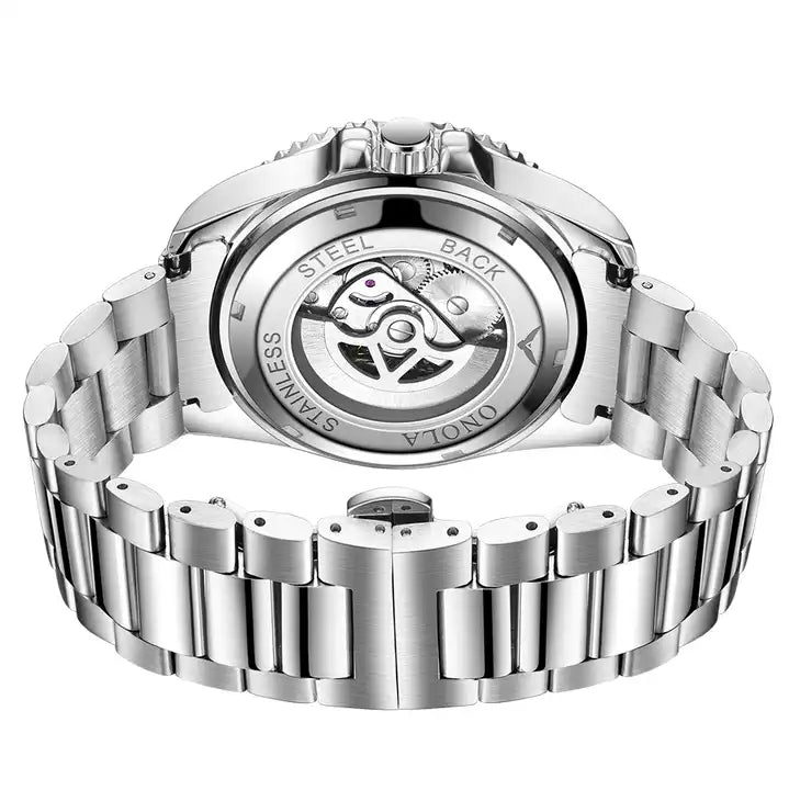 ONOLA Las Vegas AUTOMATIC Watch ZIRCON ENCRUSTED