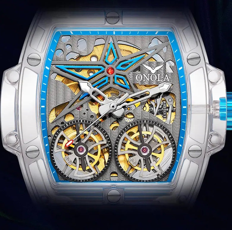 Transparent 2024 automatic watch