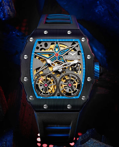 ONOLA Maximus AUTOMATIC Double Barrel Watch